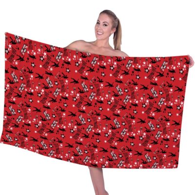 Elvis Presley Rectangle Beach Towel WBT1167 1