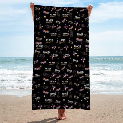 Elvis Presley Rectangle Beach Towel WBT1170