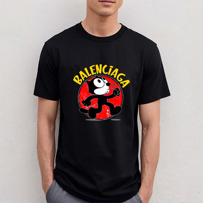 Felix The Cat Balenciaga Unisex T Shirt Cotton Tee TAT7576 4