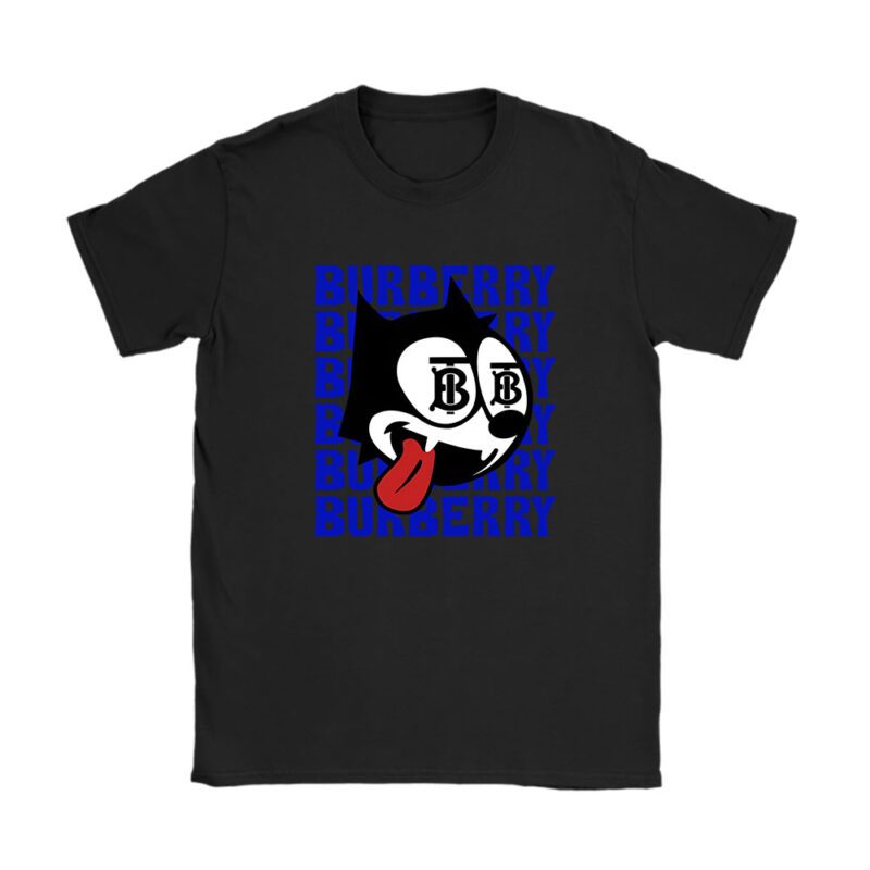 Felix The Cat Burberry Unisex T-Shirt Cotton Tee TAT7030