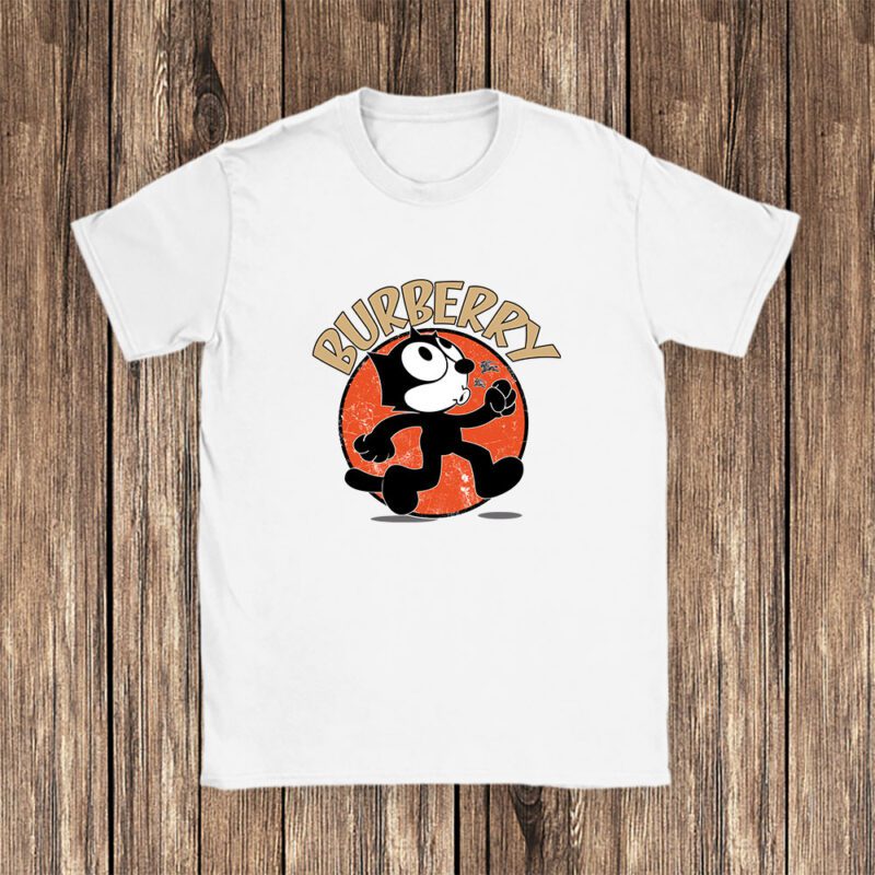 Felix The Cat Burberry Unisex T Shirt Cotton Tee TAT7032 1