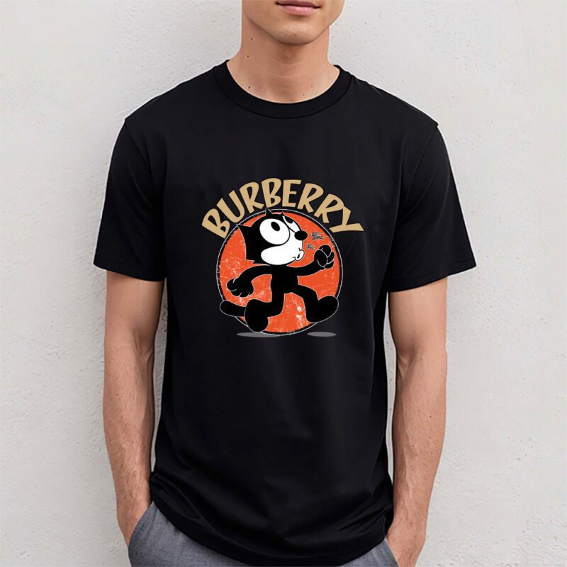 Felix The Cat Burberry Unisex T Shirt Cotton Tee TAT7032 4