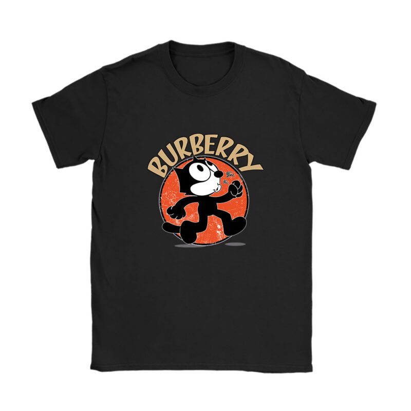 Felix The Cat Burberry Unisex T-Shirt Cotton Tee TAT7032