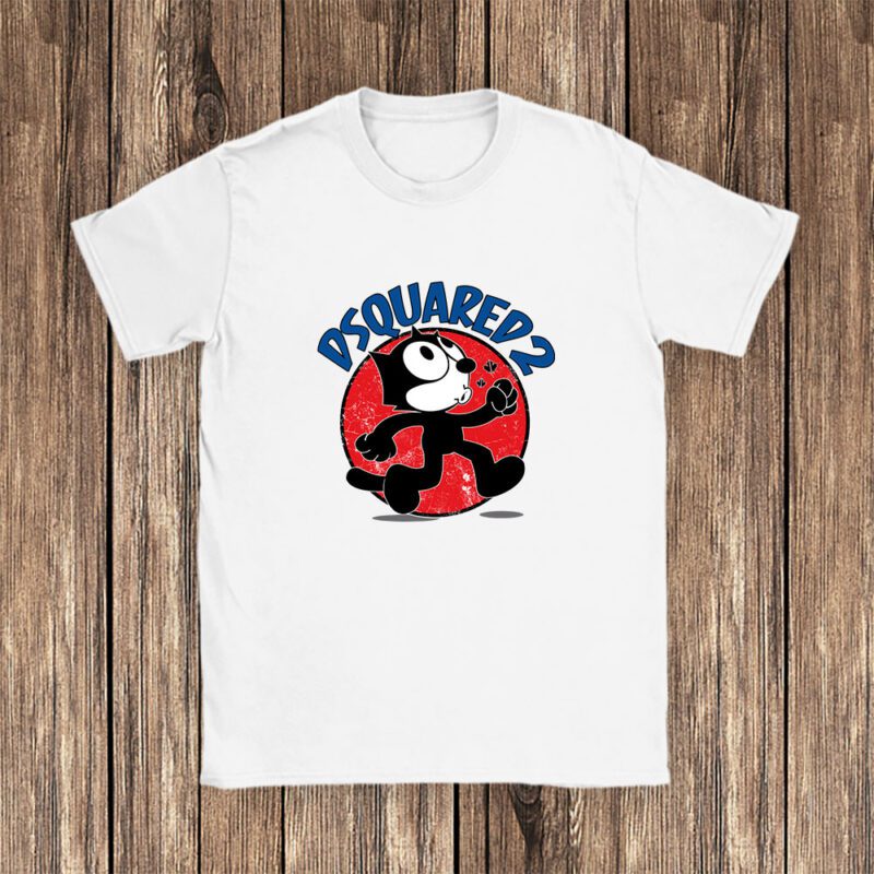Felix The Cat Dsquared2 Unisex T Shirt Cotton Tee TAT7577 1