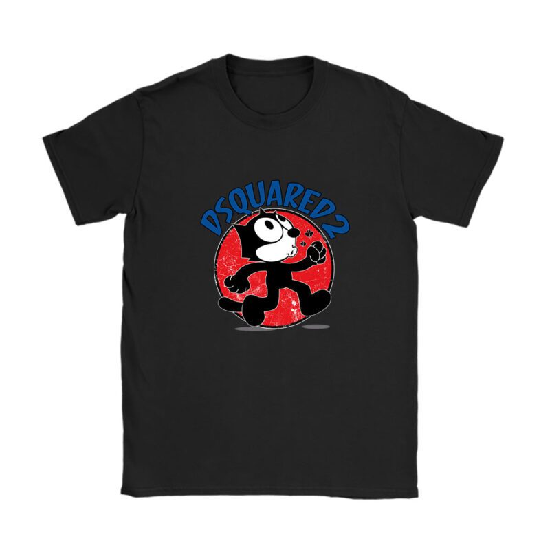 Felix The Cat Dsquared2 Unisex T-Shirt Cotton Tee TAT7577