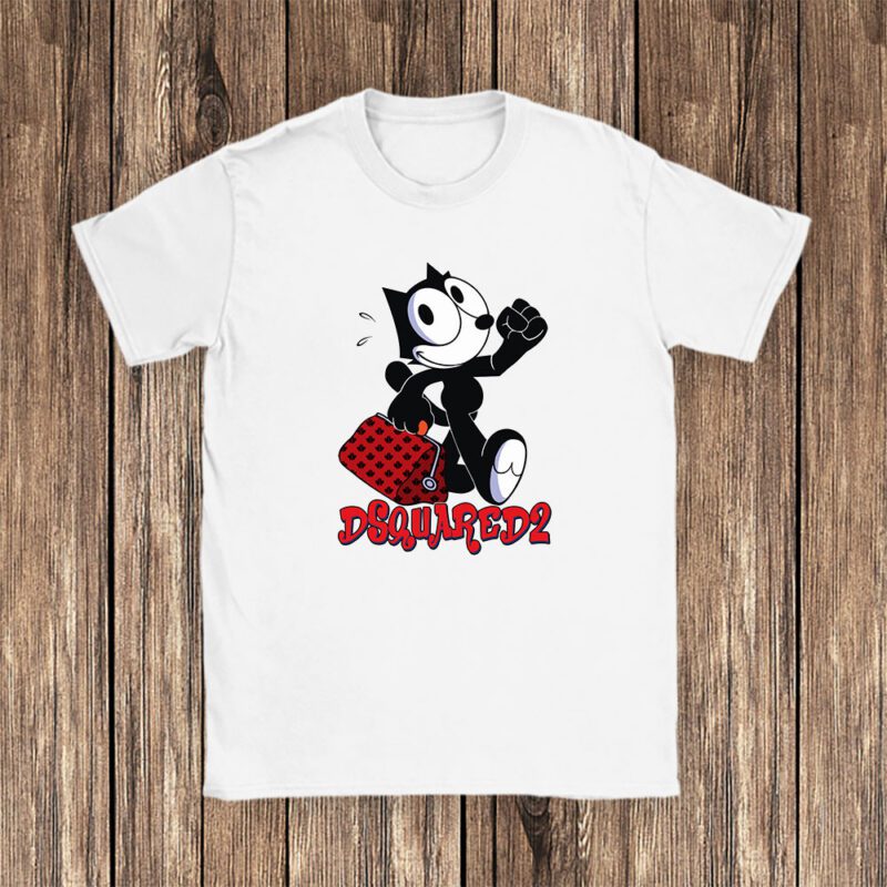Felix The Cat Dsquared2 Unisex T Shirt Cotton Tee TAT8164 1