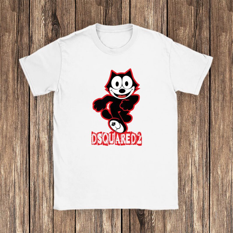 Felix The Cat Dsquared2 Unisex T Shirt Cotton Tee TAT8166 1