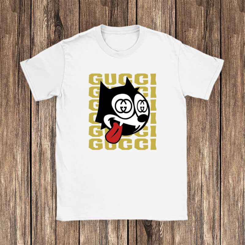 Felix The Cat Gucci Unisex T Shirt Cotton Tee TAT7035 1