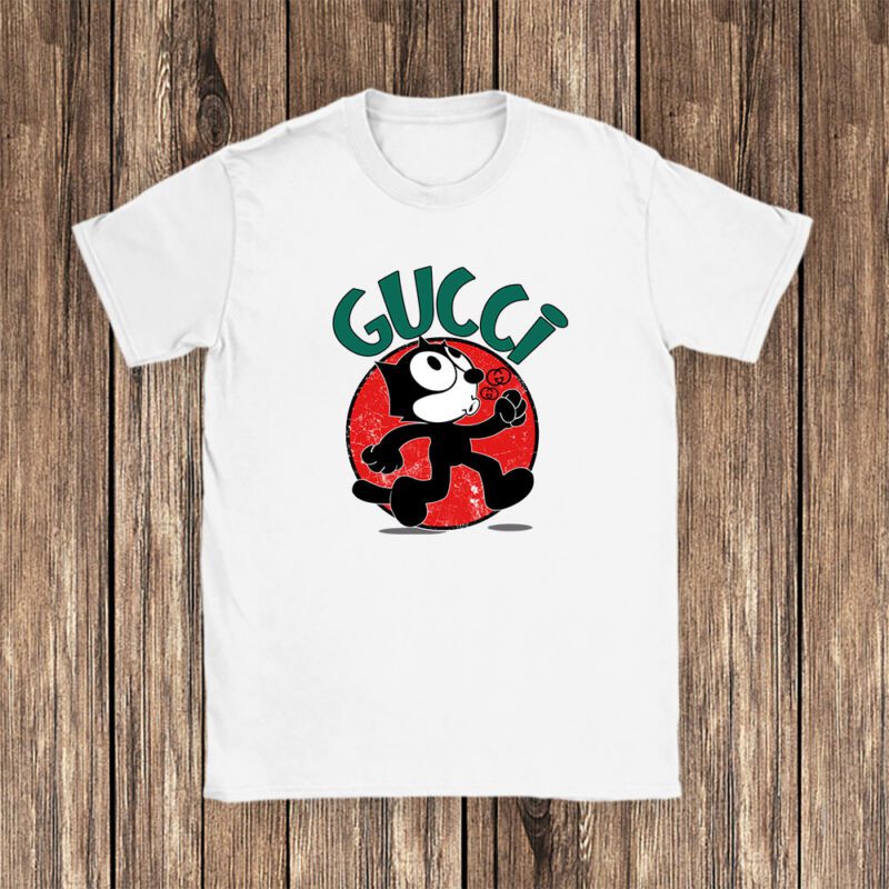 Felix The Cat Gucci Unisex T Shirt Cotton Tee TAT7579 1