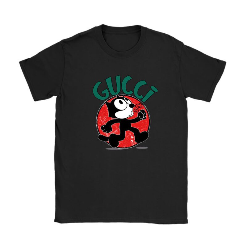 Felix The Cat Gucci Unisex T-Shirt Cotton Tee TAT7579