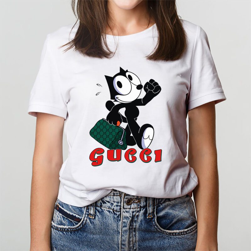 Felix The Cat Gucci Unisex T Shirt Cotton Tee TAT8169 3