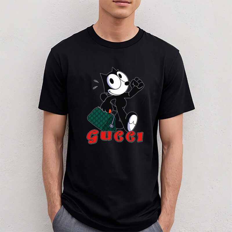 Felix The Cat Gucci Unisex T Shirt Cotton Tee TAT8169 4