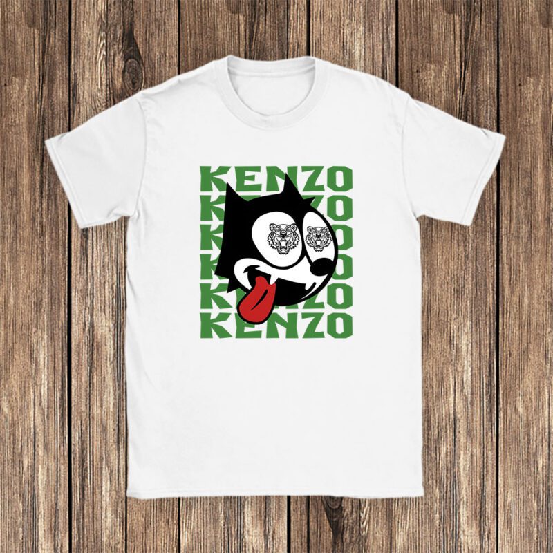 Felix The Cat Kenzo Unisex T Shirt Cotton Tee TAT7036 1