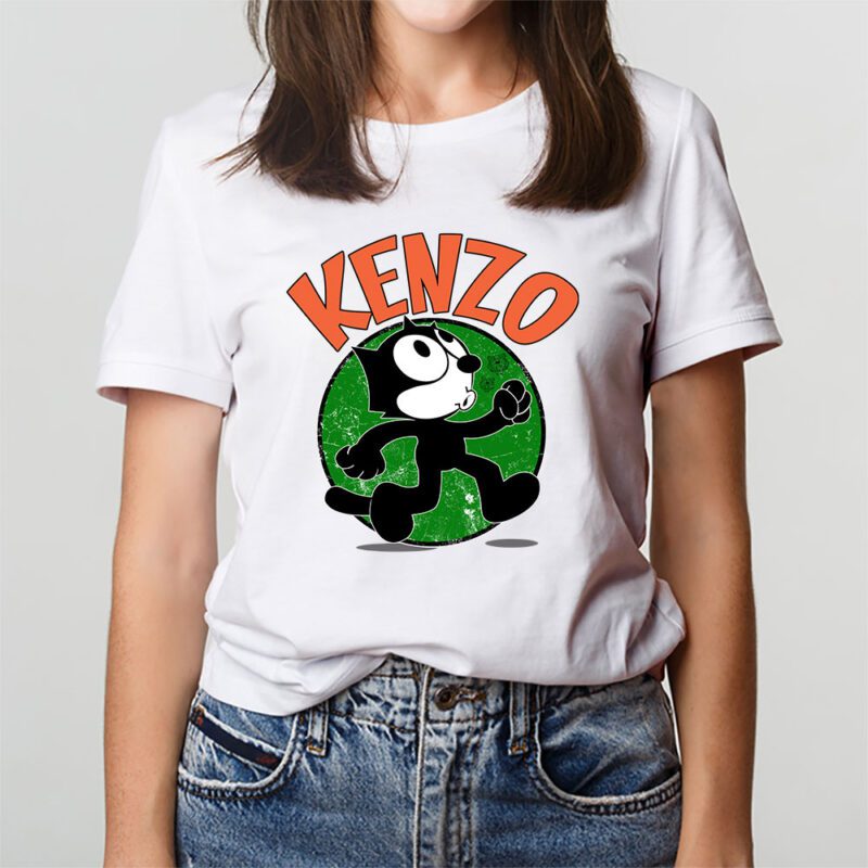 Felix The Cat Kenzo Unisex T Shirt Cotton Tee TAT7580 3