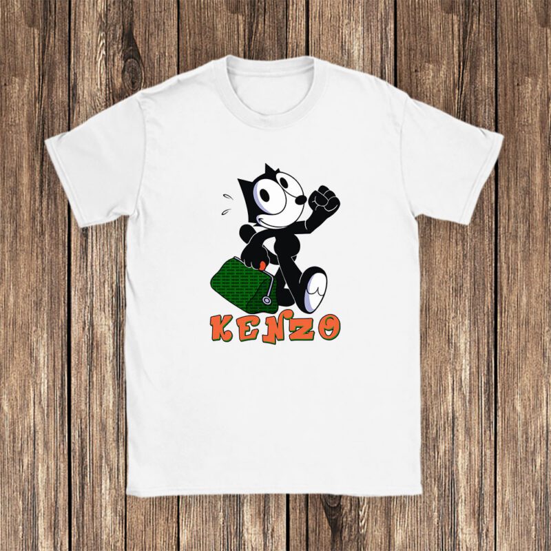 Felix The Cat Kenzo Unisex T Shirt Cotton Tee TAT8171 1
