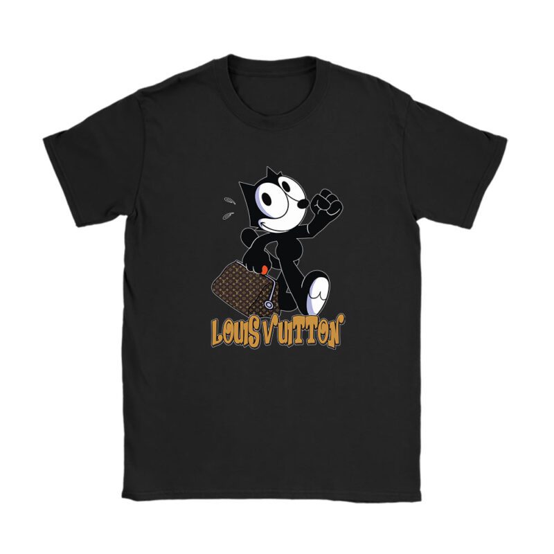 Felix The Cat Louis Vuitton Unisex T-Shirt Cotton Tee TAT8173
