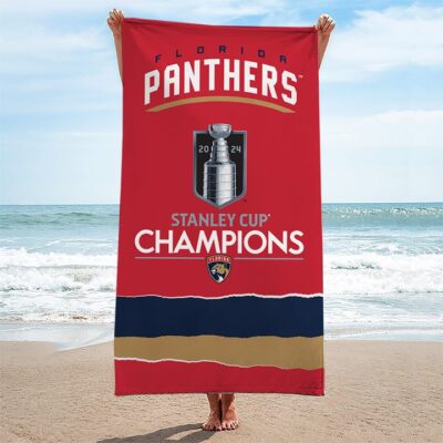 Florida Panthers Rectangle Beach Towel WBT1060
