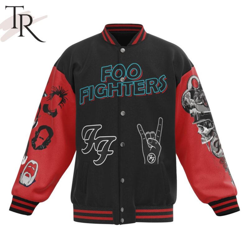 Foo Fighters I Was Too Weak To Give In Too Strong To Lose Baseball Jacket TBJ1051 1