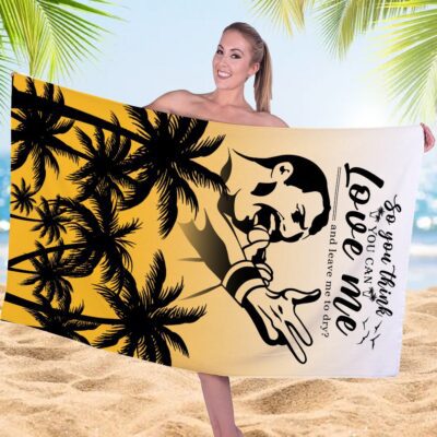 Freddie Mercury Rectangle Beach Towel WBT1122 1