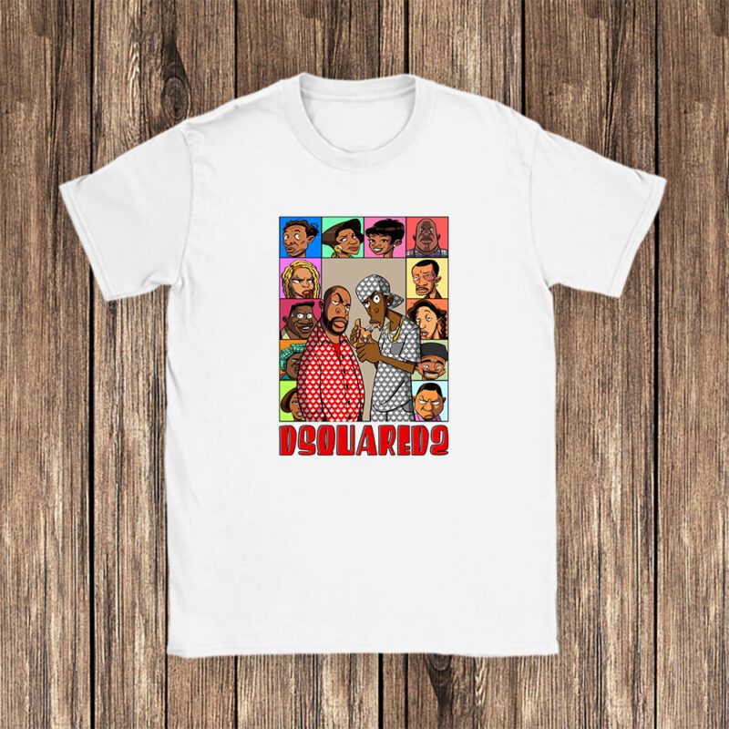 Friday The Animated Series Dsquared2 Unisex T Shirt Cotton Tee TAT8156 1