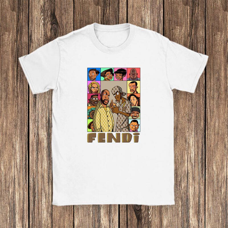 Friday The Animated Series Fendi Unisex T Shirt Cotton Tee TAT8157 1