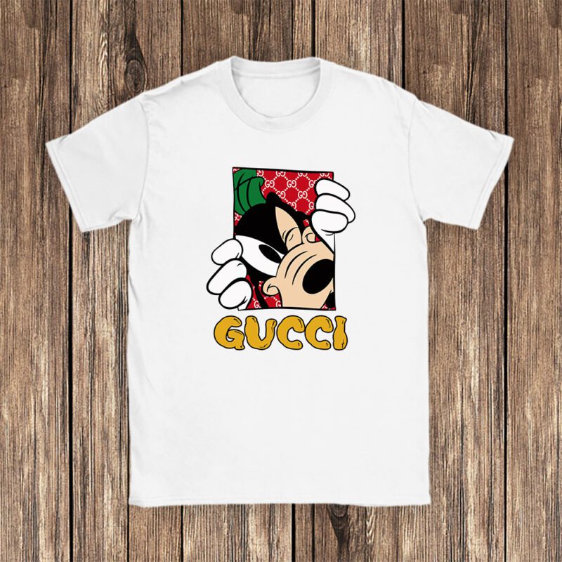 Goofy Dog Gucci Unisex T Shirt Cotton Tee TAT8183 1
