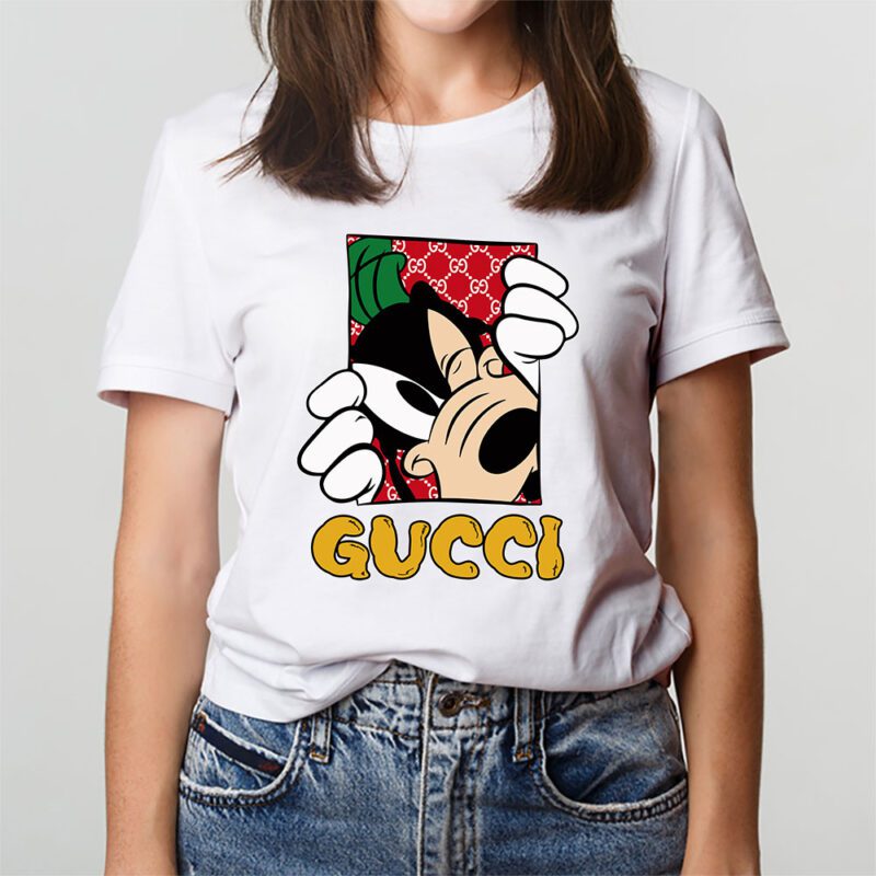 Goofy Dog Gucci Unisex T Shirt Cotton Tee TAT8183 3