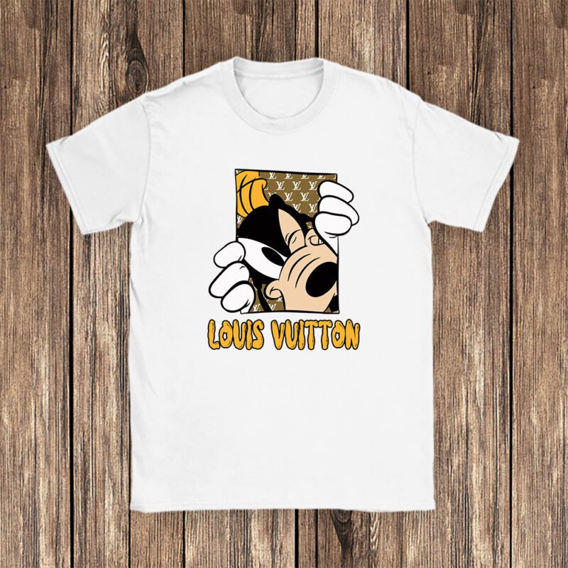 Goofy Dog Louis Vuitton Unisex T Shirt Cotton Tee TAT8185 1
