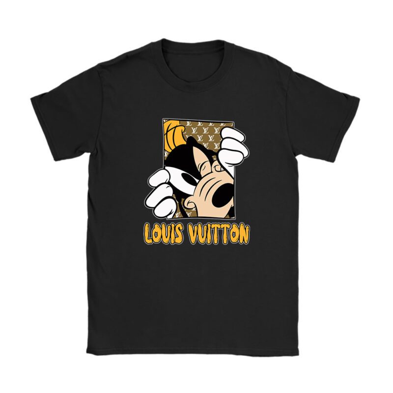 Goofy Dog Louis Vuitton Unisex T-Shirt Cotton Tee TAT8185