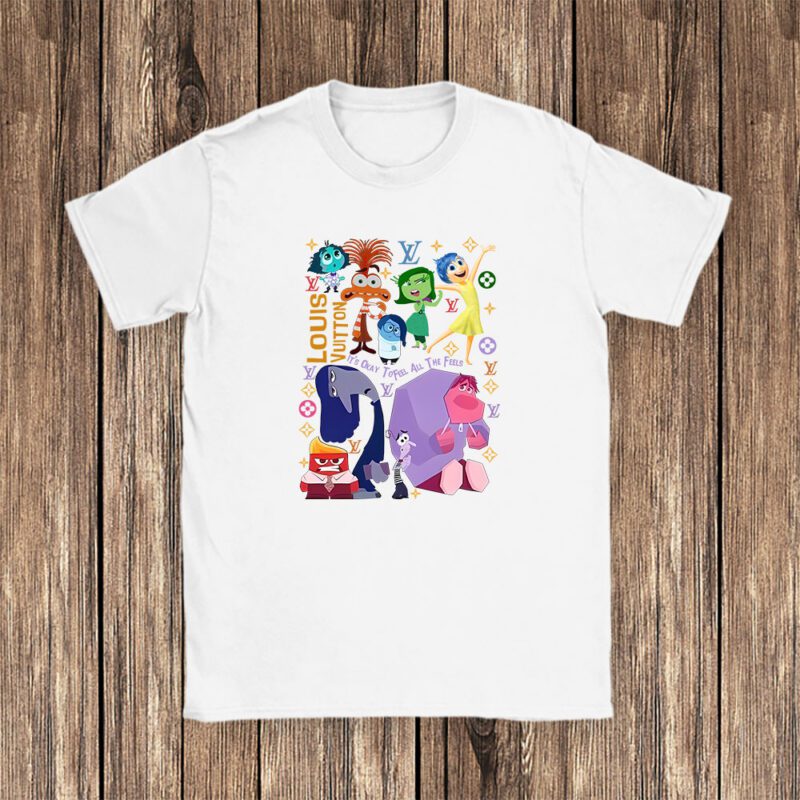 Inside Out 2 Its Okay To Feel All The Feels Louis Vuitton Unisex T Shirt Cotton Tee TAT8187 1