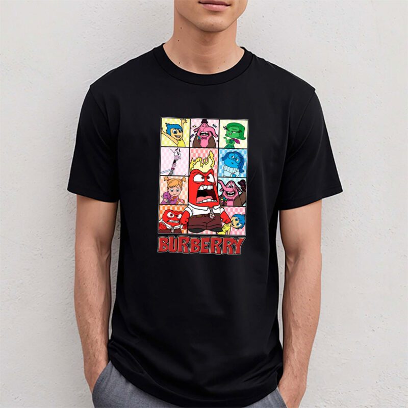 Inside Out Burberry Unisex T Shirt Cotton Tee TAT8188 4