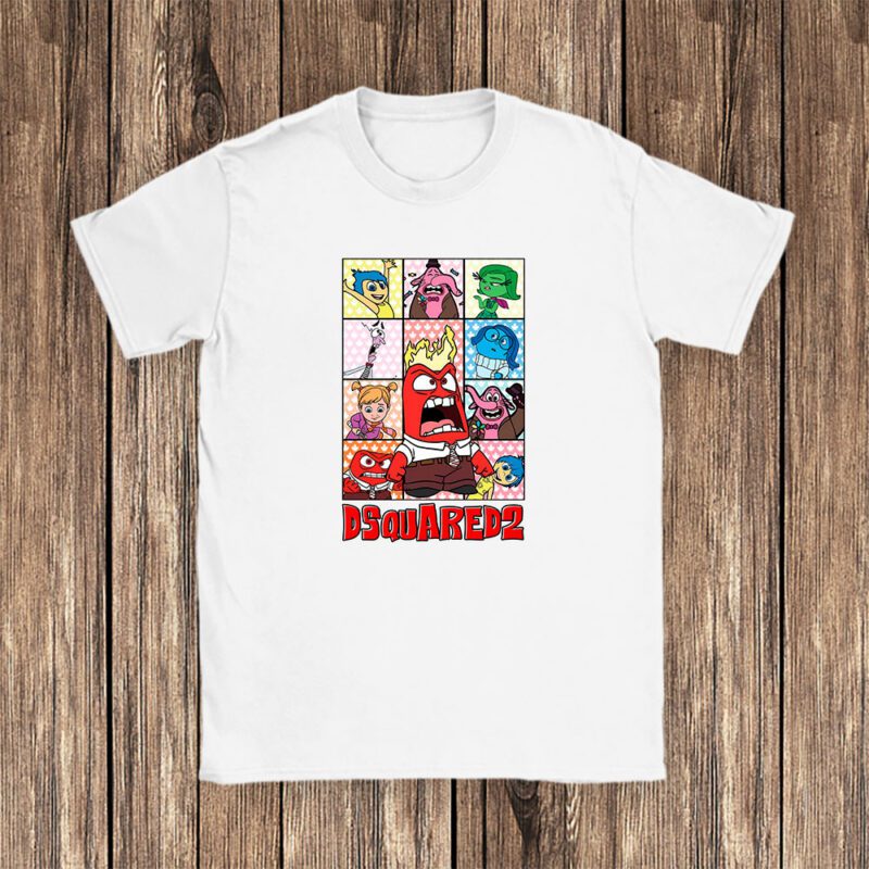 Inside Out Dsquared2 Unisex T Shirt Cotton Tee TAT8189 1