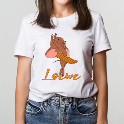 Jerrry In Tom And Jerry Loewe Unisex T-Shirt TAT5508 3 Jerrry In Tom And Jerry Loewe Unisex T Shirt TAT5508 3