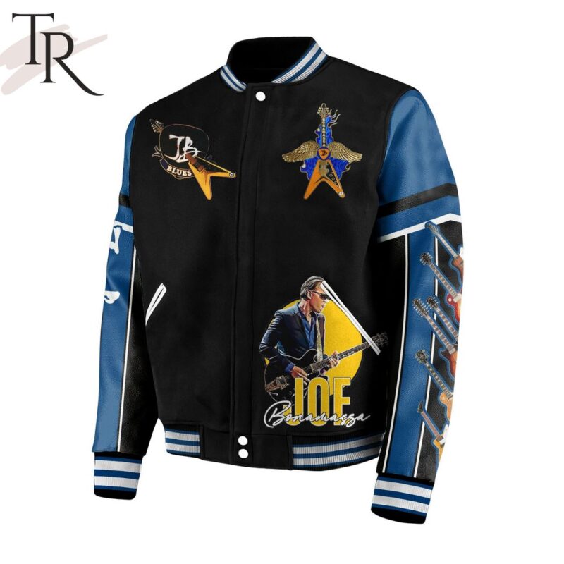 Joe Bonamassa Always On The Road Blues Brotherhood Baseball Jacket TBJ1063 2