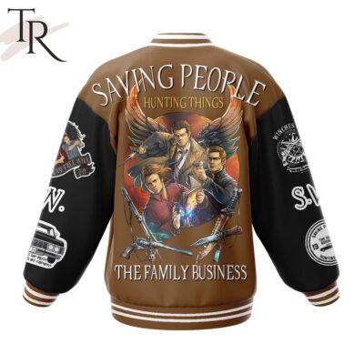 Join The Hunt Saving People Hunting Things The Family Supernatural Business Baseball Jacket TBJ1064 2