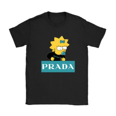 Lisa Simpson Prada Unisex T-Shirt Cotton Tee TAT14325