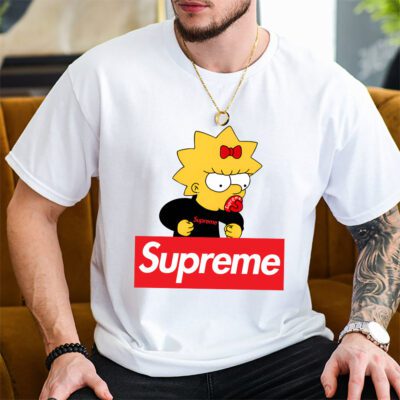 Lisa Simpson Supreme Unisex T Shirt Cotton Tee TAT14326 2