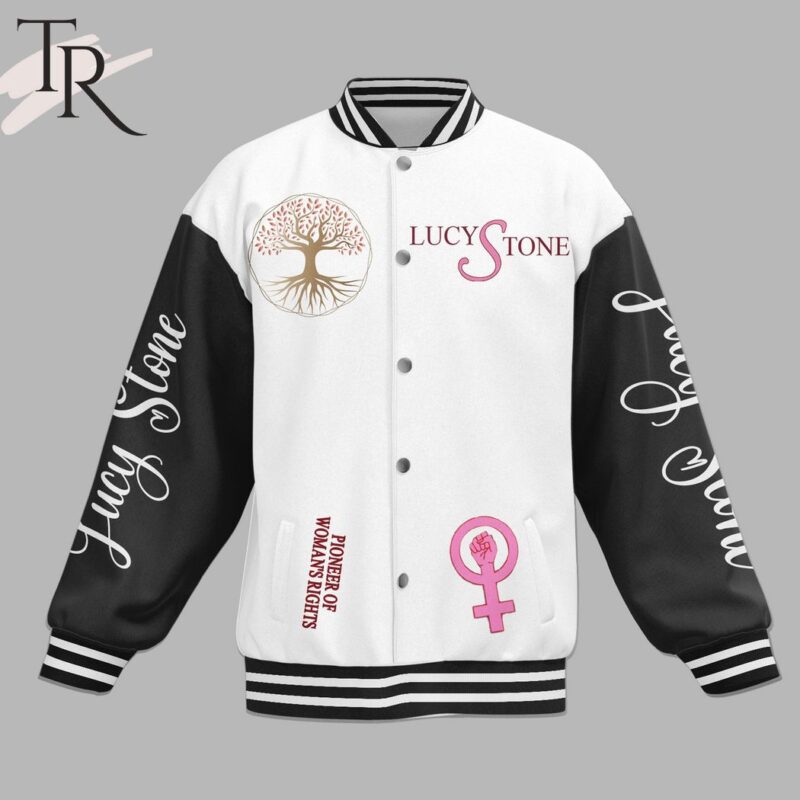 Lucy Stone My Name Is My Identity And Must Not Be Lost Baseball Jacket TBJ1081 1
