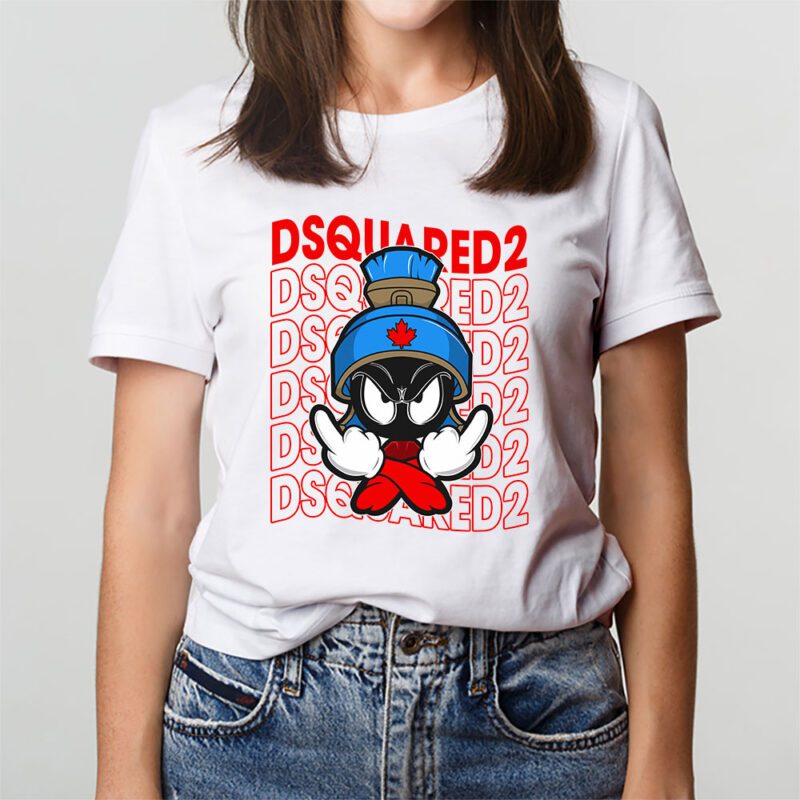 Marvin The Martian Dsquared2 Unisex T Shirt Cotton Tee TAT8316 3