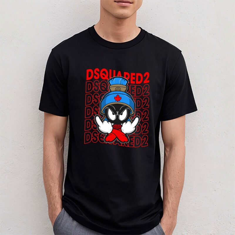 Marvin The Martian Dsquared2 Unisex T Shirt Cotton Tee TAT8316 4