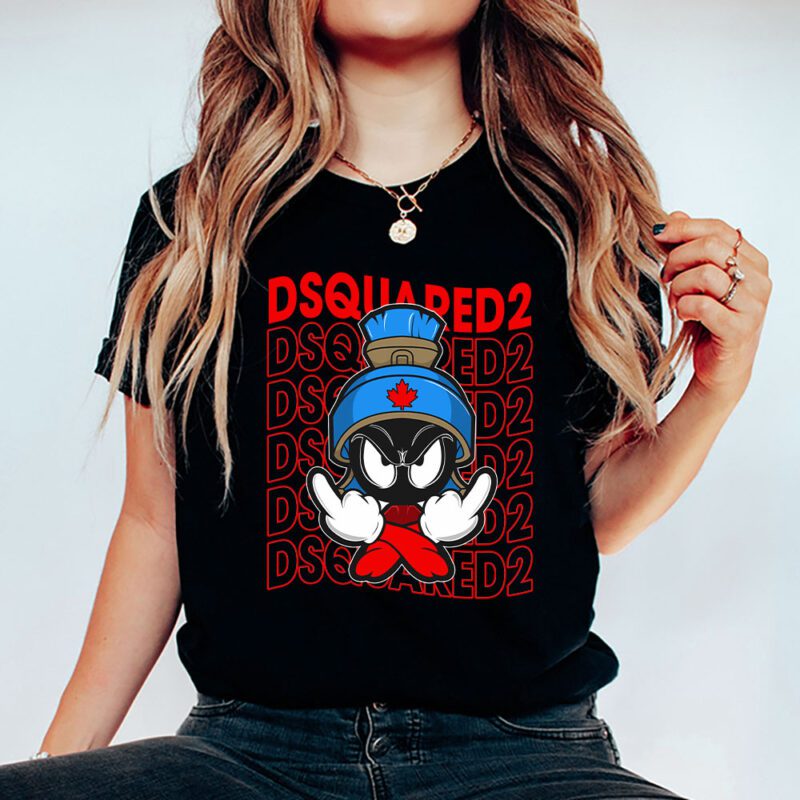 Marvin The Martian Dsquared2 Unisex T Shirt Cotton Tee TAT8316 5