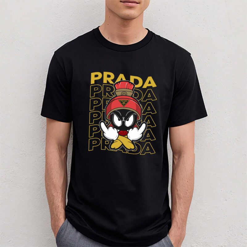 Marvin The Martian Prada Unisex T Shirt Cotton Tee TAT8319 4