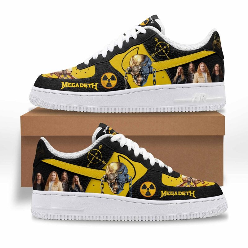 Megadeth AF1 Sneaker Limited Air Force 1 Shoes ZSP1056 4