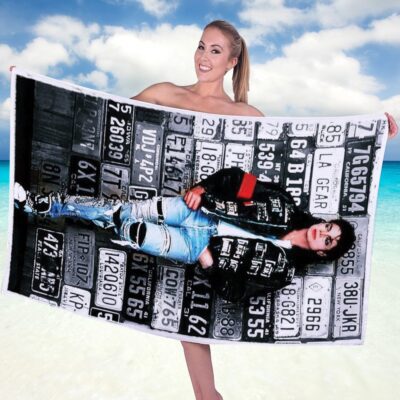 Michael Jackson Rectangle Beach Towel WBT1102 1