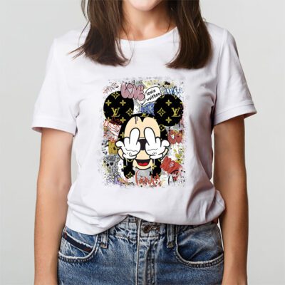 Mickey Louis Vuitton Unisex T Shirt Cotton Tee TAT14332 3