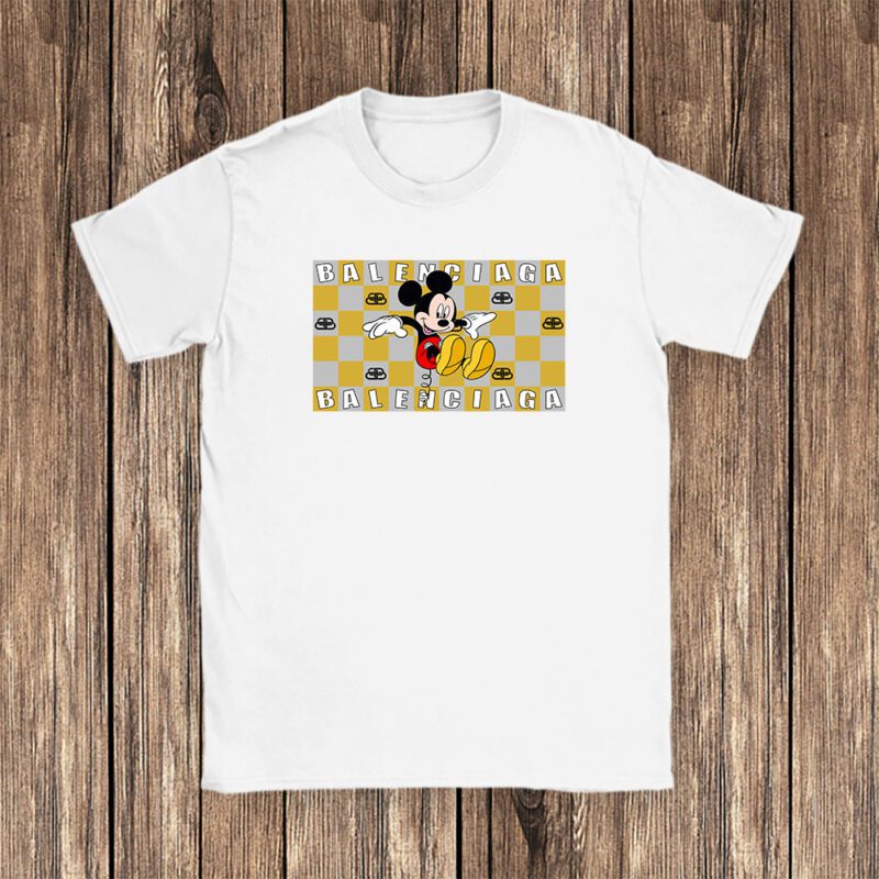 Mickey Mouse Balenciaga Unisex T Shirt Cotton Tee TAT8227 1