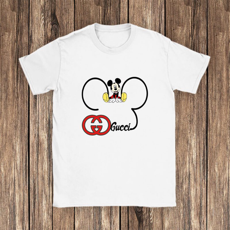 Mickey Mouse Gucci Unisex T Shirt Cotton Tee TAT7077 1
