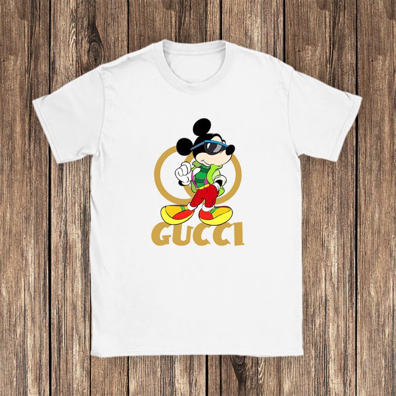 Mickey Mouse Gucci Unisex T Shirt Cotton Tee TAT7599 1