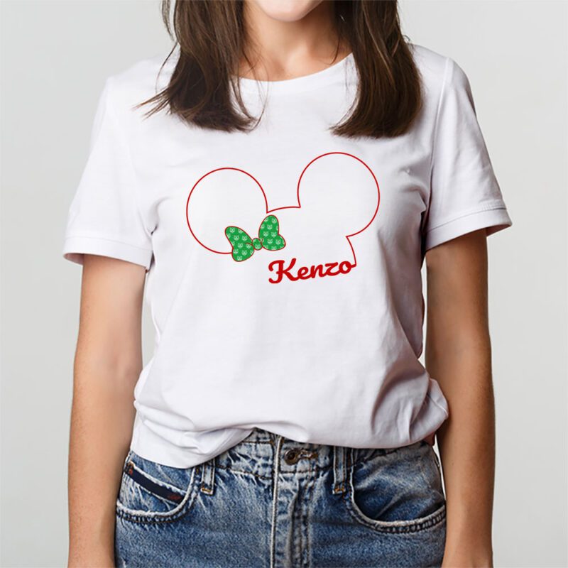 Mickey Mouse Kenzo Unisex T Shirt Cotton Tee TAT8274 3