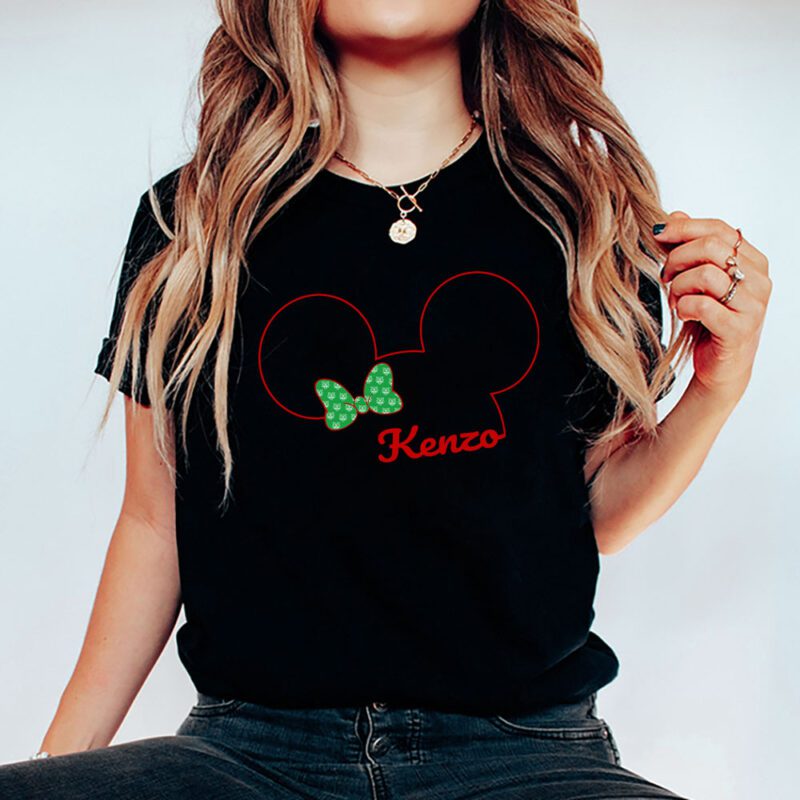 Mickey Mouse Kenzo Unisex T Shirt Cotton Tee TAT8274 5